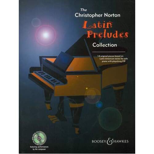 Latin Preludes Collection Book/CD Piano (Softcover Book/CD)