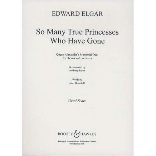 So Many True Princesses Vocal Score SATB Book