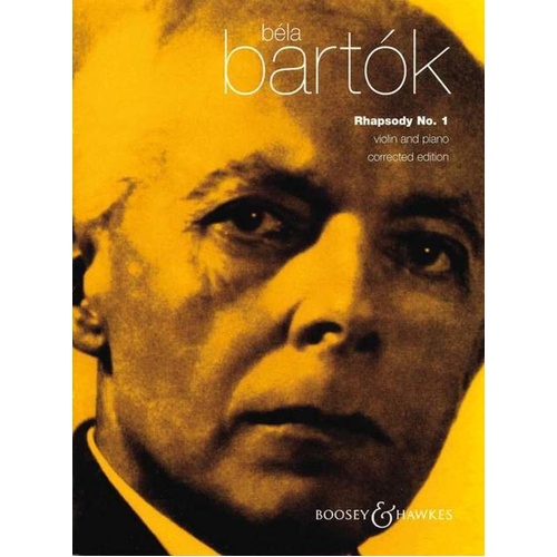 Bartok Rhapsody No 1 for Violin and Piano, Boosey & Hawkes, 1 Page