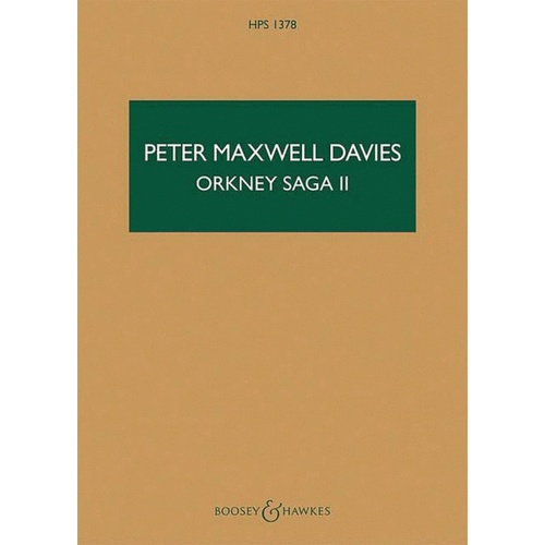 Orkney Saga Ii Study Score
