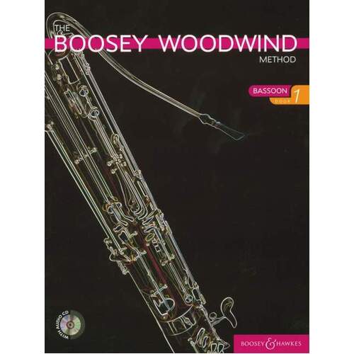 Boosey Woodwind Method Bassoon Book/CD 1 Book
