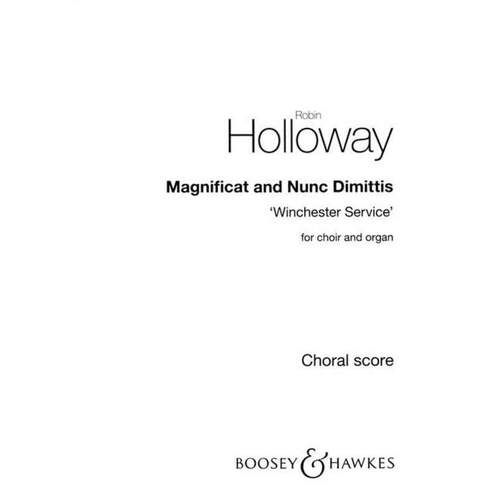 Magnificat And Nunc Dimittis W Organ Book
