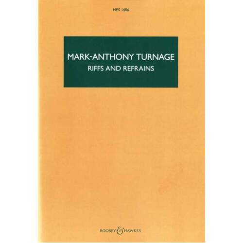 Riffs And Refrains Clar Orch Pocket Sc Hps1406 Book
