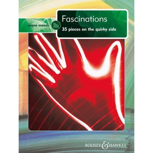 Fascinations Piano Moods by Boosey & Hawkes, 1 Page, Features Pieces by Mozart, Telemann, Schubert, and More