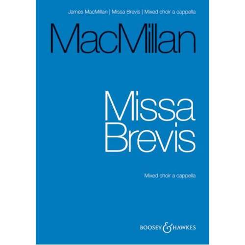 Macmillan - Missa Brevis SATB A Cappella (Softcover Book)
