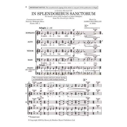 In Splendoribus Sanctorum SATB