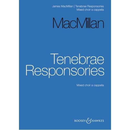 Macmillan - Tenebrae Responsories SSAATTBB A Cappella (Softcover Book)