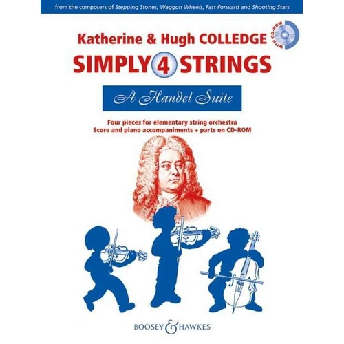 Handel Suite Simply 4 Strings - Easy String Orchestra Score with CD-ROM