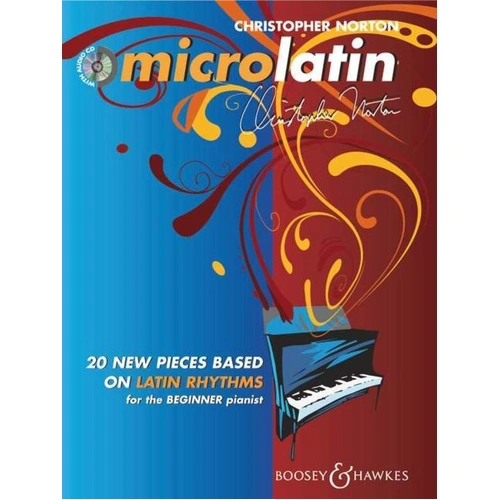 Microlatin 20 Beginner Piano Pieces with CD by Christopher Norton