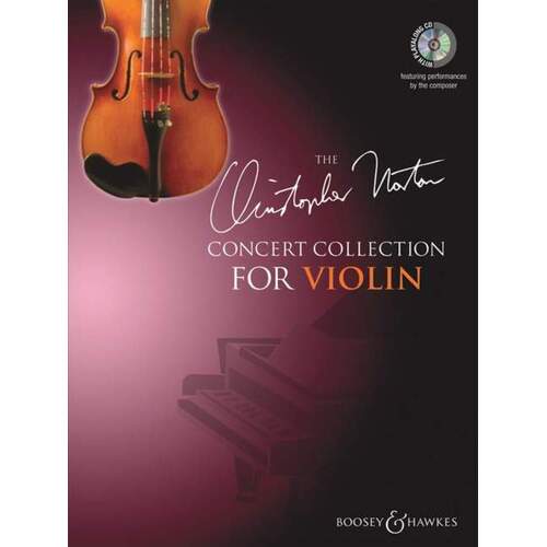 Concert Collection For Violin Book/CD (Softcover Book)