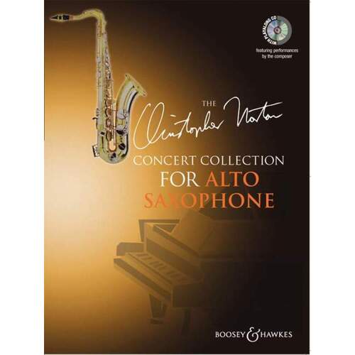 Concert Collection Alto Sax W/Piano Book/CD Book