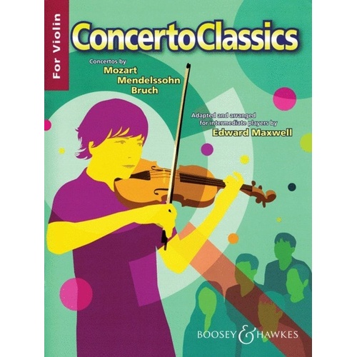 Concerto Classics for Intermediate Violin and Piano
