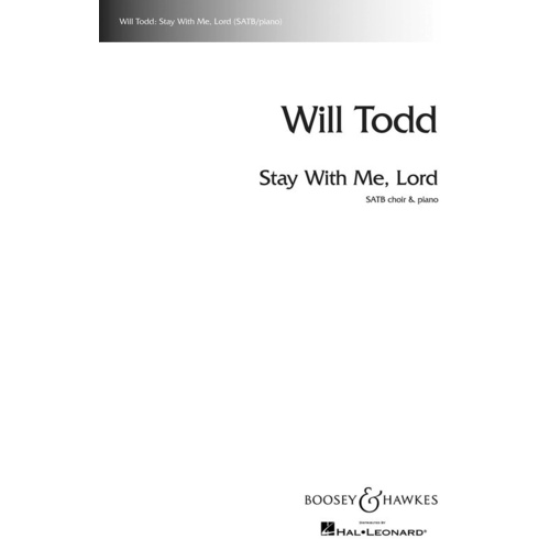 Stay With Me Lord SATB Book