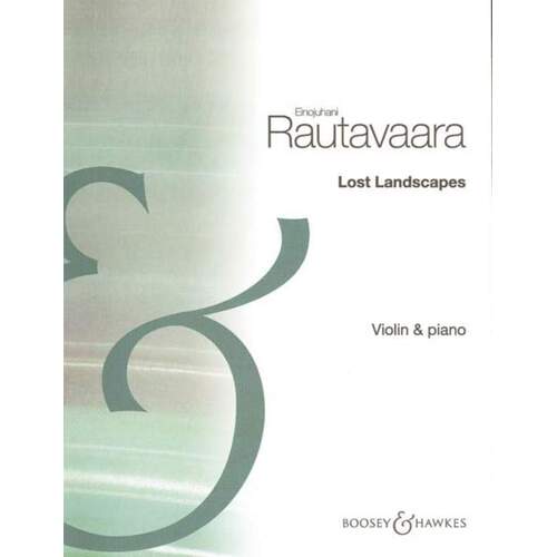 Rautavaara - Lost Landscapes Violin/Piano Book