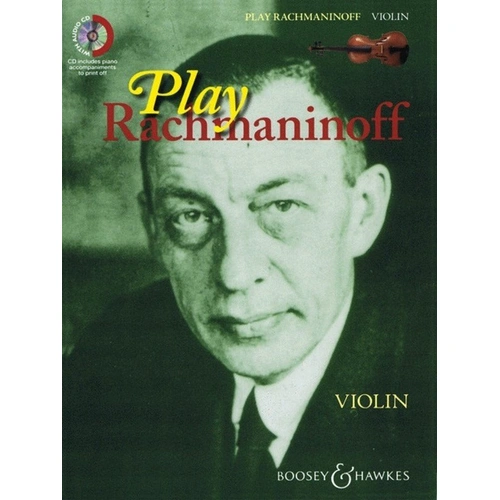 Play Rachmaninoff Violin/Piano Book and CD