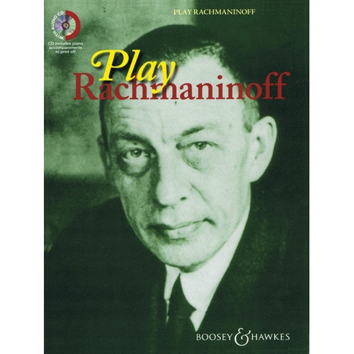Play Rachmaninoff Flute/Piano Book/CD Book