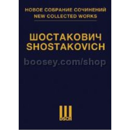 Piano Concerto No 1 Op 35 Score Book