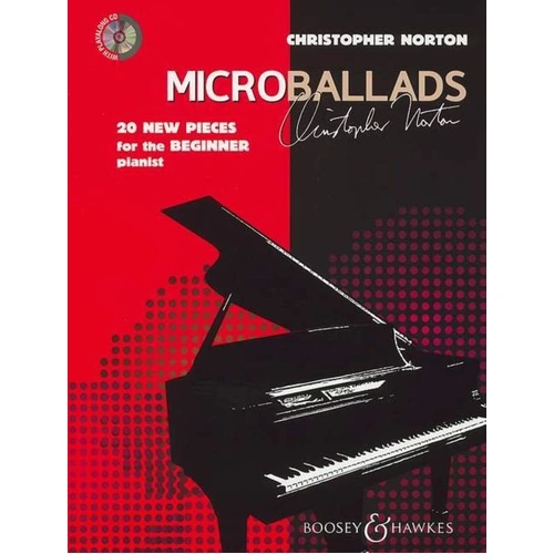 Microballads BK/CD by Christopher Norton