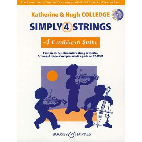 A Caribbean Suite Simply4Strings So (Music Score/Parts/CD-Rom) Book