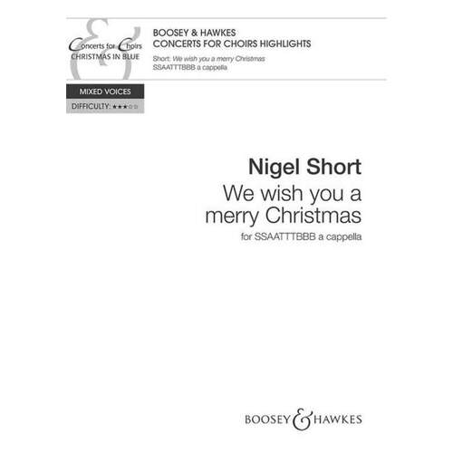 We Wish You A Merry Christmas SATB Divisi A Cappella (Octavo) Book