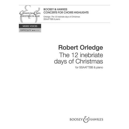Twelve Inebriate Days Of Christmas SATB Div Book