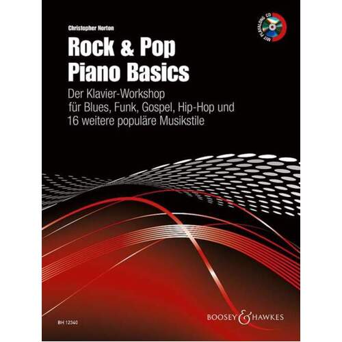 Rock And Pop Piano Basics Book/CD Book