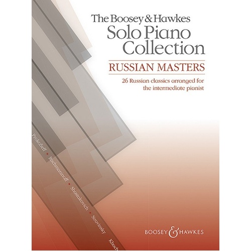 Russian Masters Solo Piano Collection by Boosey & Hawkes