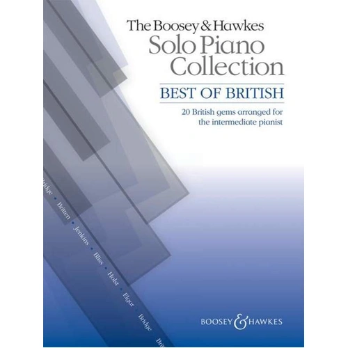 Boosey & Hawkes Solo Piano Collection: Best of British for Intermediate Pianists