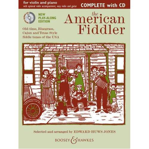 American Fiddler New Edition Book/CD Violin/Piano (Softcover Book/CD)