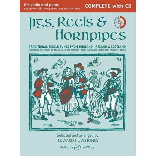 Jigs Reels And Hornpipes Violin/Piano Complete Book/CD Ne (Softcover Book/CD)