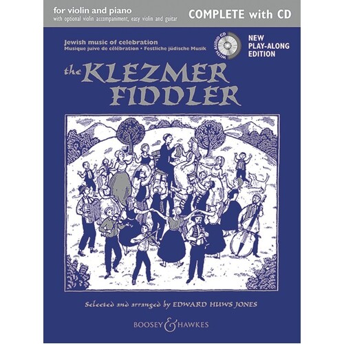 Klezmer Fiddler New Edition Book/CD Violin/Piano (Softcover Book/CD)