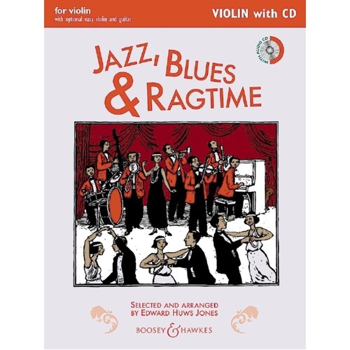 Jazz Blues And Ragtime Violin Book/CD (New Edition) (Softcover Book/CD)