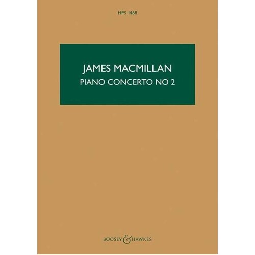 Piano Concert No 2 Study Score Book