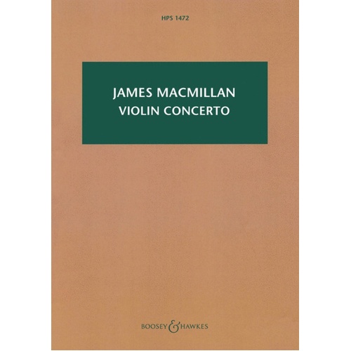 Violin Concerto Study Score Book