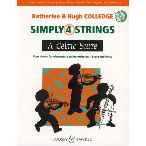 Celtic Suite Simply 4 Strings Sc/Piano Accomp/CDro Book
