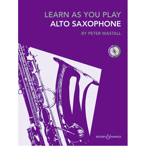 Learn As You Play Alto Saxophone (Softcover Book/CD)