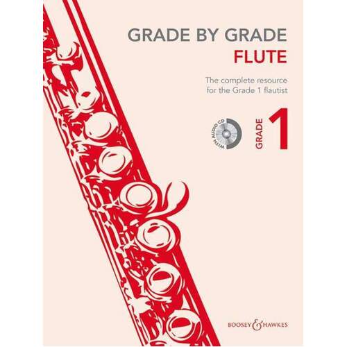 Grade By Grade Flute Gr 1 Softcover Book/CD