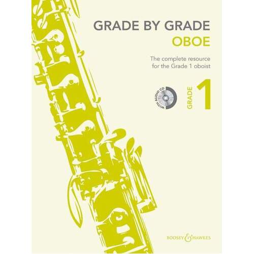 Grade By Grade Oboe Gr 1 Softcover Book/CD