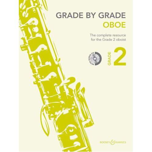 Grade By Grade Oboe Gr 2 Softcover Book/CD