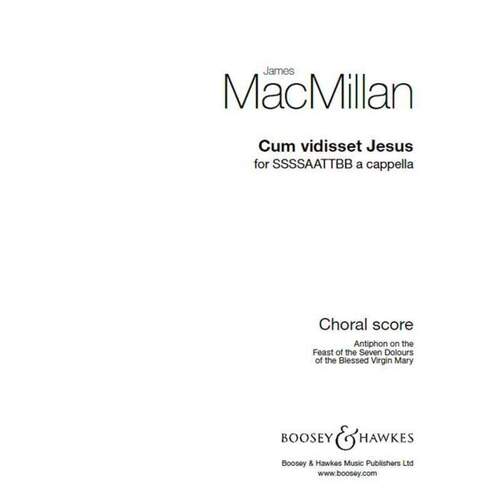 Cum Vidisset Jesus SATB Div A Cappella
