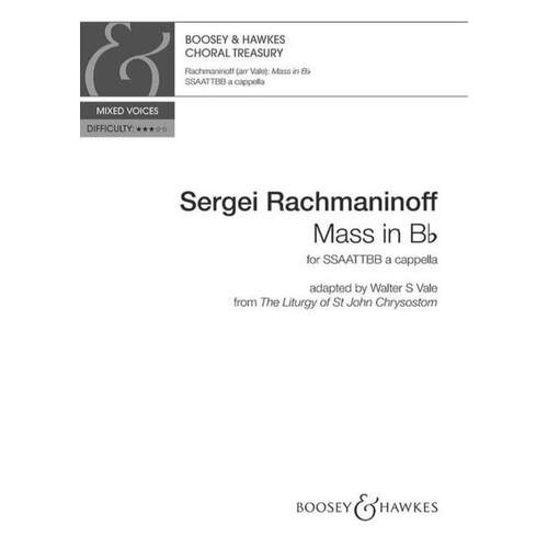 Mass In B Flat Choral Score