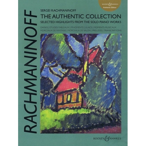Rachmaninoff Authentic Collection Piano Solos