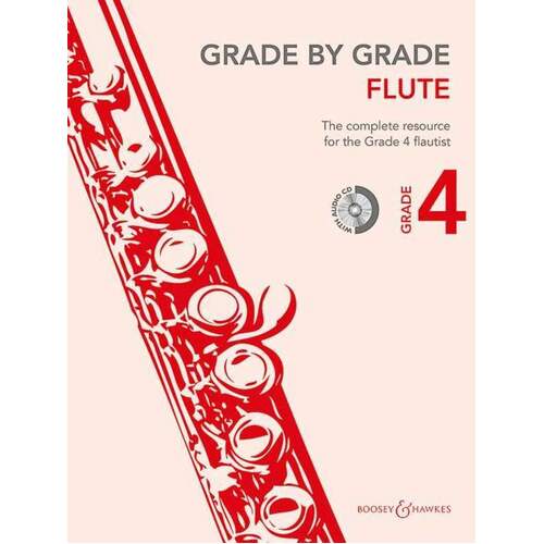 Grade By Grade Flute Gr 4 Softcover Book/CD