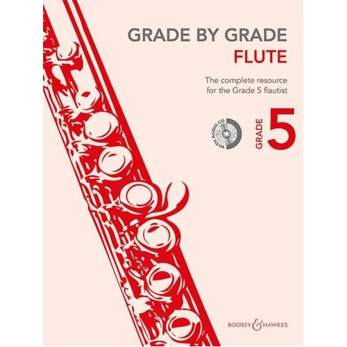 Grade by Grade Flute Grade 5 Book and CD