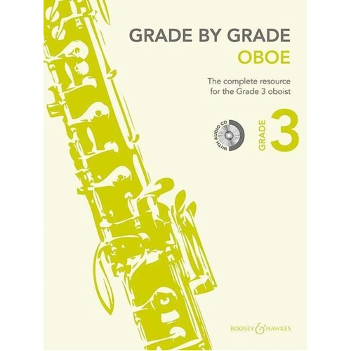 Grade by Grade Oboe Grade 3 BK/CD