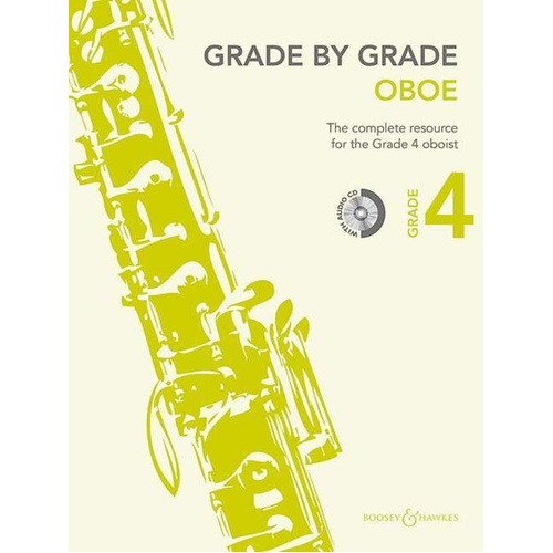 Grade by Grade Oboe Grade 4 BK/CD