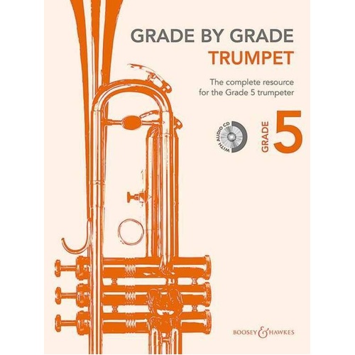Grade by Grade Trumpet Grade 5 BK/CD by Boosey & Hawkes