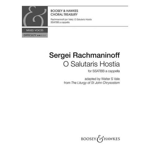 O Salutaris Hostia SATB Div A Cappella