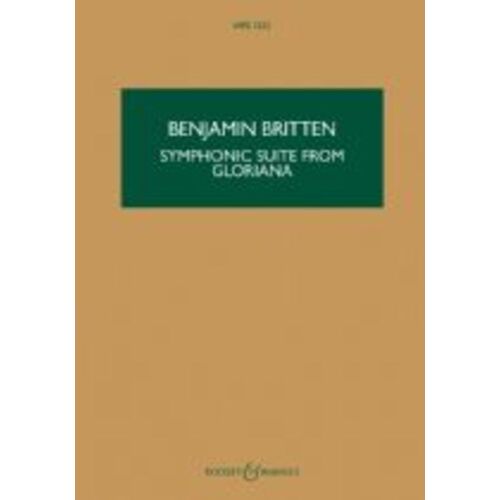 Symphonic Suite From Gloriana Op. 53A (Softcover Book)