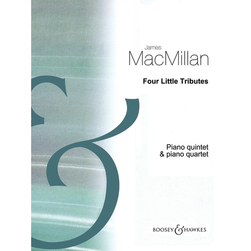 Four Little Tributes (Music Score/Parts) Book